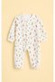Baby Boy Baby Girl Romper Unisex Cotton Natural Cotton Patterned Snap Fastener Long Sleeve Newborn Baby Sleeping Bag - 4