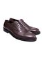 Brown Lace-Up Genuine Leather Men's Shoes