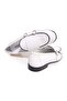 White Color Laceless Genuine Leather Men's Shoes - 2