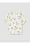 Esvab • Modern & Distinctive Zero Roba Collar Printed Boys' T-Shirt