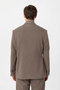 Belted Relax Fit Men's Blazer Jacket - 5