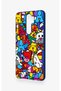Redmi Note 8 Pro Compatible Britto Garden Patterned Silicone Case - 4