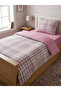 Single Size Double-Sided 120X200 Elastic Sheet Bedding Set, 3 Pieces with Zipper