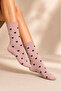 Women's Cotton Patterned Socks Multi-Colored 3-Pack - 2