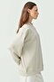 Crew Neck Oversized Sweat Top - 5