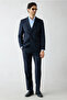 6 Drop Regular Fit Standard Cut Pointed Collar Double Breasted Plaid Suit