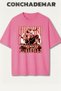Sultans of the Net Printed Premium Oversize Cotton T-Shirt