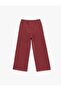 Wide Leg Sweatpants with Elastic Waist - 5