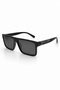 Angeles High Quality Bone Black Ultra Light Unisex Sunglasses with Uv400 Filter - 4