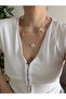 Special Series Pearl Chain Long Necklace - 2