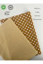 2 Pieces, Width 50 cm Brown Polka Dots, Gingham Bag, Wallet, Cotton Fabric for Hobby Projects