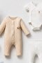 Baby Boy Premium Plush Toy 7 Piece Newborn Jumpsuit Body Blanket Gift Boxed Hospital Release - 3