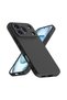 Honor 600 Pro Compatible Silicone Case - Pastel Color Tone Flexible Cover with Camera Protection - Black