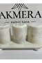3-Piece Natural Marble Spice Rack Set - 4