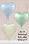 1 Year Old Retro Blue Green Cream Heart Foil Balloon Set 44 1 Year Old - 2