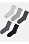Esvab • Modern & Distinctive Embroidered Women's Socks 5-Pack - 2