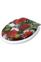 Luxury Soft Sponge Patterned Pufidik Toilet Seat with Extra Thick Sponge () - 2