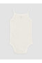 Lcw Baby Pink Square Collar Embroidered Baby Girl Snap Fastener Bodysuit 3-Piece - 7