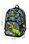 Dinosaur Boy Elementary School 4-Piece Bag Set - Backpack, Lunch Bag, Pencil Case, Keychain - 2