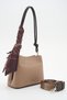 Benetton Women's Shoulder Bag Mink-Brown Bnt1947 - 3