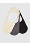 Women's 3-Piece Ballerina Socks 50334012-Vr019