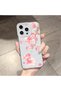 حافظة من السيليكون الشفاف متوافقة مع هاتف iPhone 14 Pro Max، مزودة بطباعة جمالية مضادة للصدمات منقوش - 2