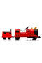 Kids Ride-On Train For Backyard Fun – Battery Powered With Remote Control, Real Steam Stack, MP3 & Working Caboose - 5