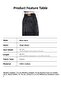 İts Basic Women's Dark Smoked Straight Fit 100% Cotton Mini Denim Skirt - 4