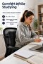 Study Waist Support Cushion Ergonomic Lumbar Cushion for Study Chair