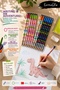 Dinofun Premium Hb Pencil Set 12-Piece Cornered Body Cloud Patterned Domestic Production - 3