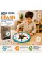 Wooden Clock Learning Set – Educational Children's Clock with 30 Task Cards, Ages 3+ - 3