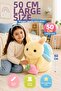 Blue Backed Plush Toy with Snail Figure 50 cm Large Size Soft Textured Decorative Plush - 2