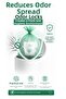 Dirty Diaper Bag Anti-Odor Portable Hygiene Bag 4 Pieces - 8