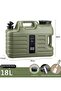 Gallon Water Pe 18 Lt Green Water Canister with Tap