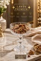 6-Piece Glass Footed Striped Model Crystal Coffee Side Bowl for Turkish Delight, Breakfast Jam Bowl, 100ml - 2