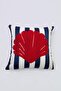 Single Marine Themed Seashell Punch Cushion Cover 43X43Cm Tphss26Kkk00021 - 2