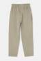 Khaki Elastic Waist Slim Pocket Gabardine Trousers Tdrss26Pl00041 - 2