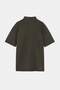 Big Size Khaki Regular Flexible Pique Fabric Polo Collar T-Shirt Tmnss26Bp00006 - 7