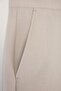Beige Flexible Waist Beltless Men's Shorts & Bermuda Tmnss26Sr00027 - 5