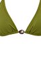 Green Triangle Covered Normal Waist Regular Bikini Set with Accessories Tbess26Bt00054 - 5
