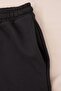 شورت محبوك مسطح للأولاد باللون الأسود وبرمودا TKDSS26SR00031 - 6