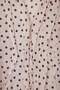 Beige Ruffle Detailed Stoned Buttoned Polka Dot Chiffon Shirt Tdrss26Go00128 - 6