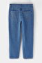 Mavi Yüksel Bel 90'lar Straight Fit %100 Pamuk Non-Stretch Büyük Beden Jeans TBBAW26CJ00052 - 7