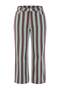 Multi-Colored High Waist Wide Leg Striped Plus Size Jeans Tbbaw27Cj00015 - 4