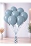 Storm Blue Retro Balloon 12 in 100S