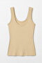 Camisole Lace Detailed Thick Strap Deep Neckline Women's Tank Top - 5