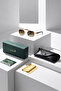 Uv400 Protection Metal Frame Plastic Handle Unisex Sunglasses Gold Brown Color Plg-2102C5 - 2