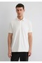 M0612011 Polo Collar T-Shirt Men's T-Shirt White - 4