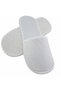 10 Pairs of Non-Slip Sole White Interlining Hotel Slippers Disposable Disposable