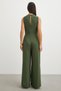 Beli Belted Palazzo Leg Jumpsuit - 6